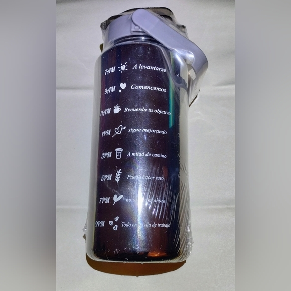 Nwt..LARGE.. 3 in one metal cup set... light and dark silver ...STILL IN PLASTIC - Picture 3 of 3